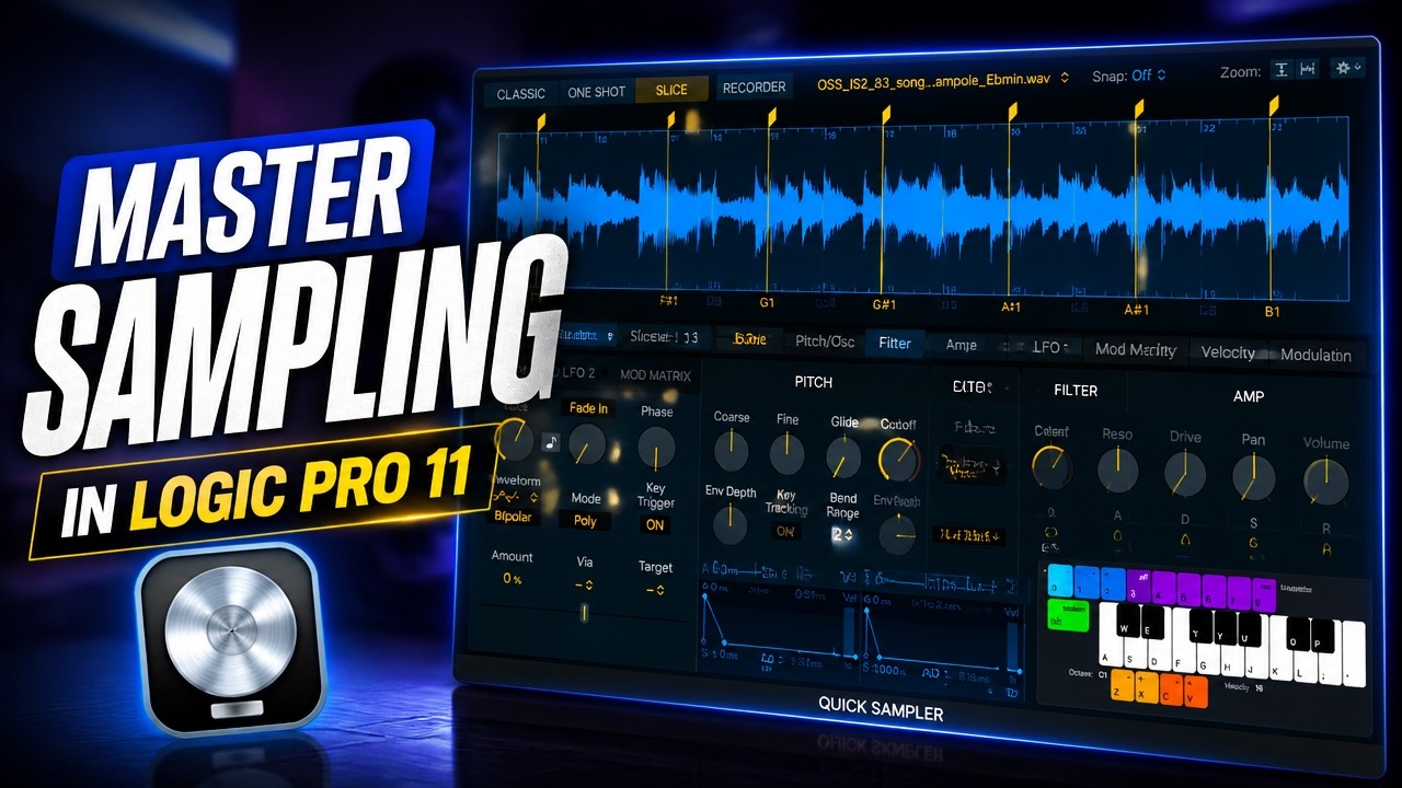 Sampling In Logic Pro 11 - How To Use The Quick Sampler