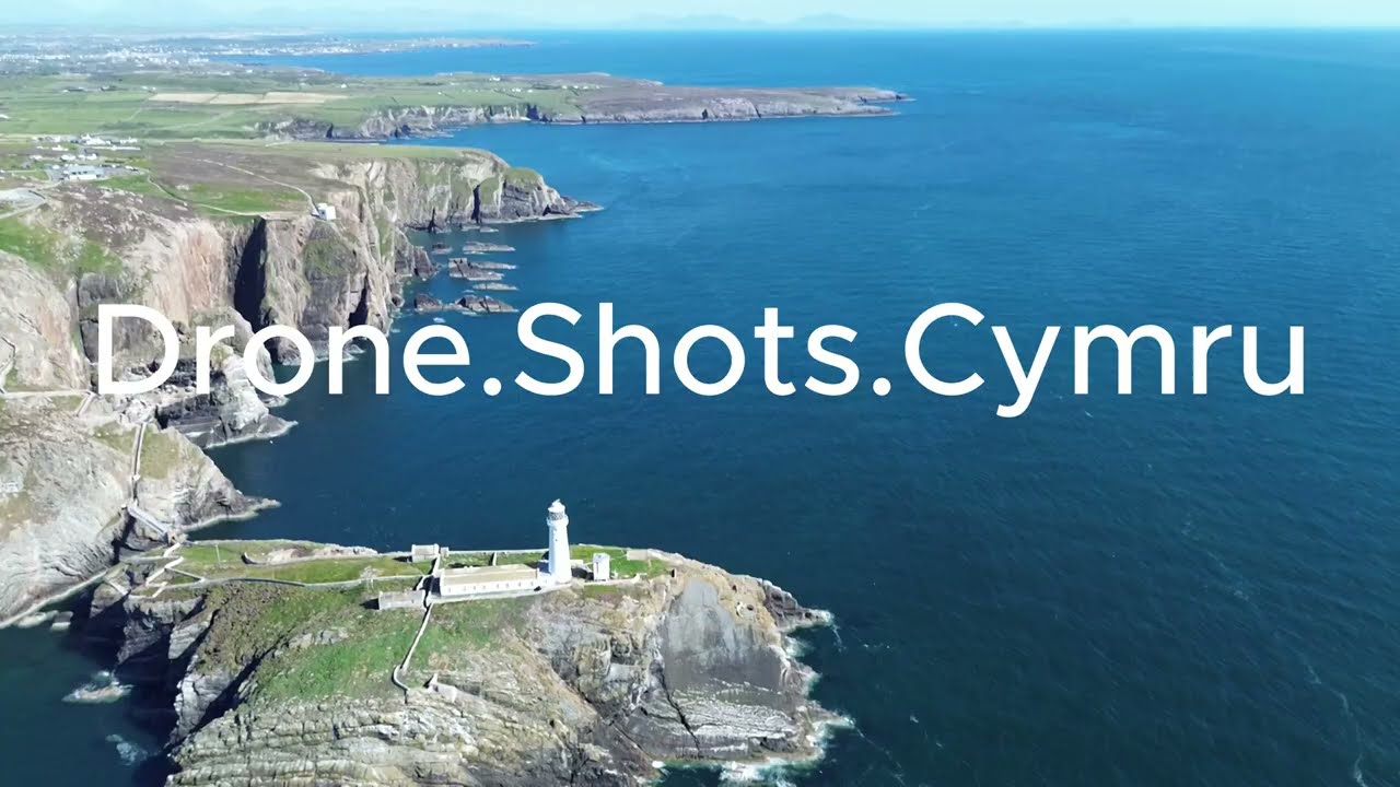 South Stack - Holyhead (Anglesey) North Wales Drone Shots Wales