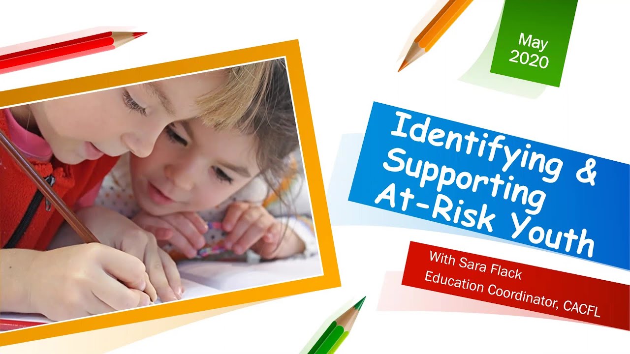 Child Advocacy Center of the Finger Lakes - Webinar - Identifying & Supporting At-Risk Youth