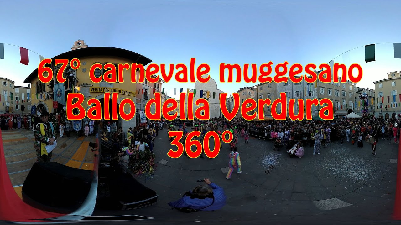 [VIDEO 360] Apertura del carnevale e Ballo della Verdura