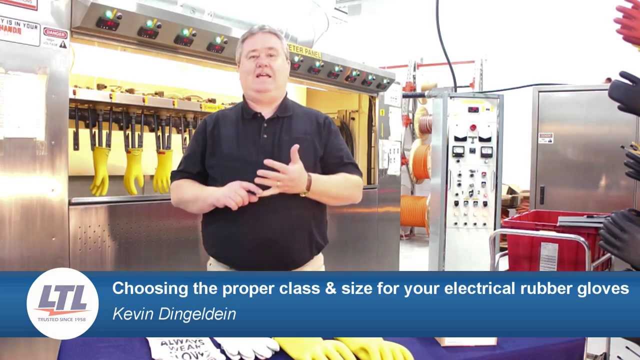 Selecting the Right Class & Size for your Electrical Rubber Gloves