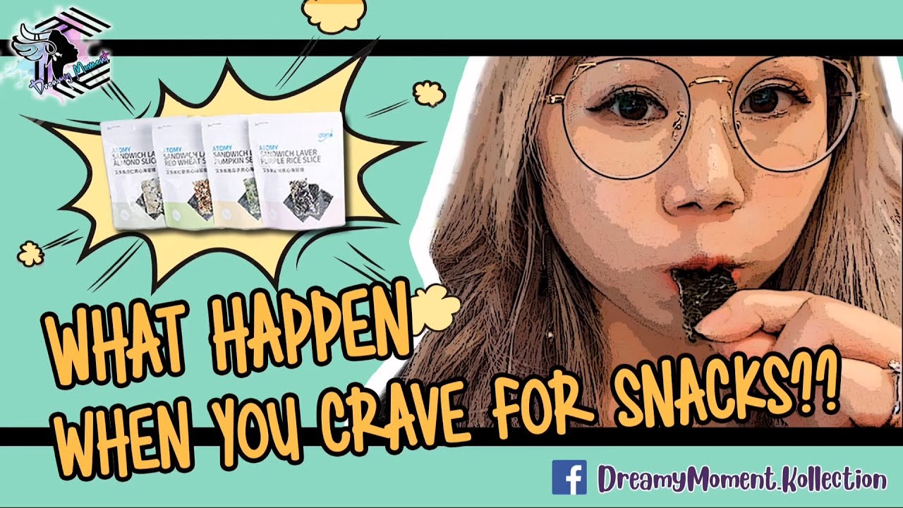 Nutritious & Healthy snack!! Korean Premium Seaweed Slices - Atomy Sandwich Laver!!