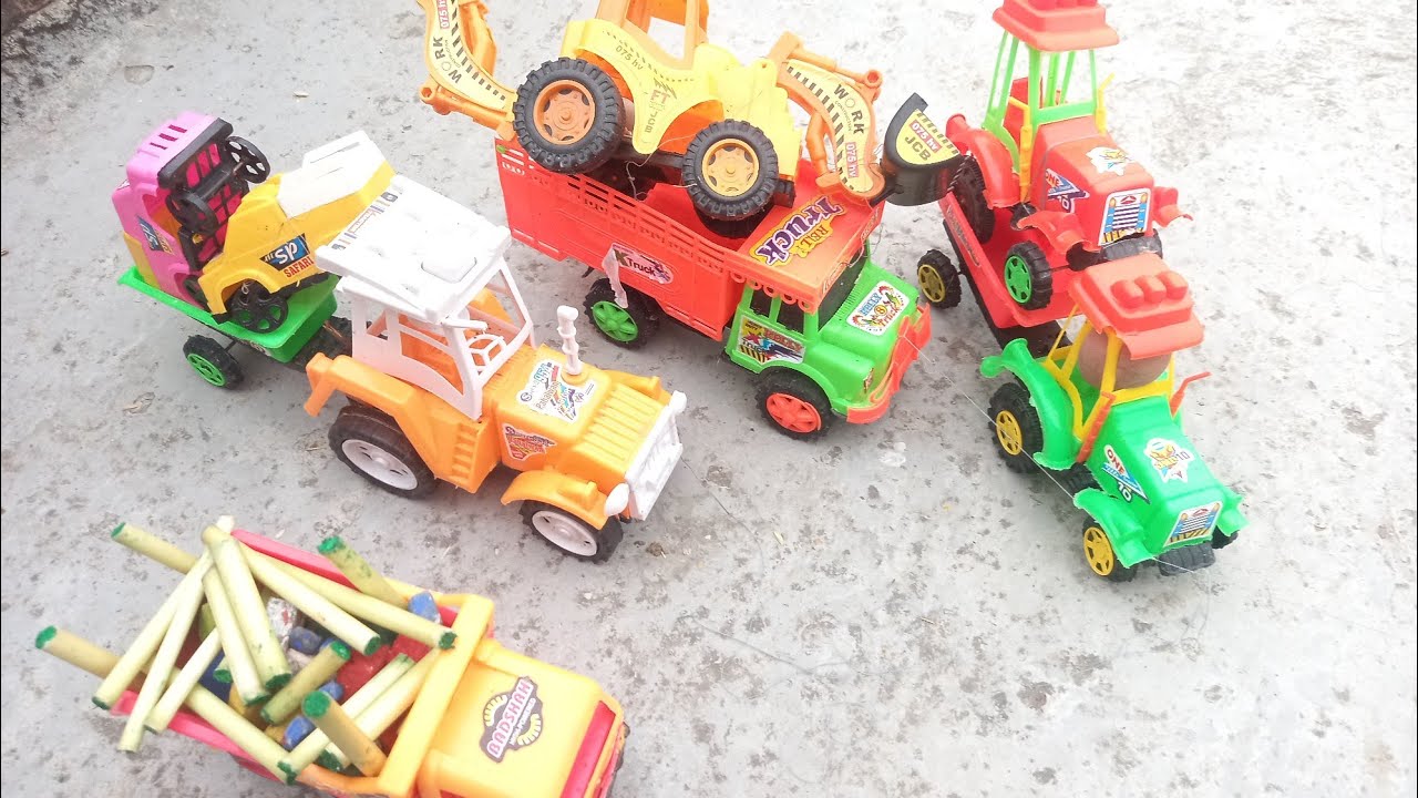 Tiny Tots Tractor Adventure  Tiny Tots Toy Tractor Expedition Jamboree Playful Sprouts Tractor