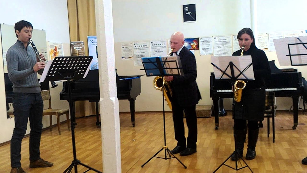 Hora Staccato - Sax quartet (ClariSax)