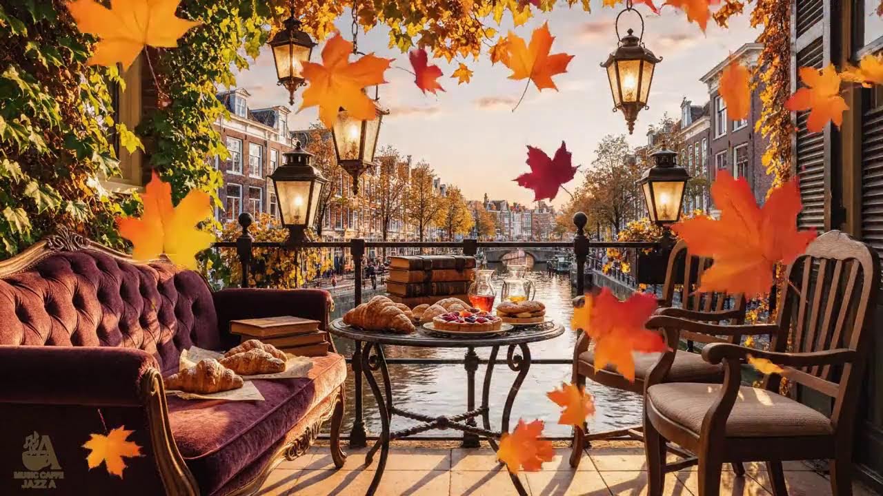 Cozy Morning Jazz Cabin for Positive Energy | Gentle Lakeside Jazz Background Music for Work ☕☕☕