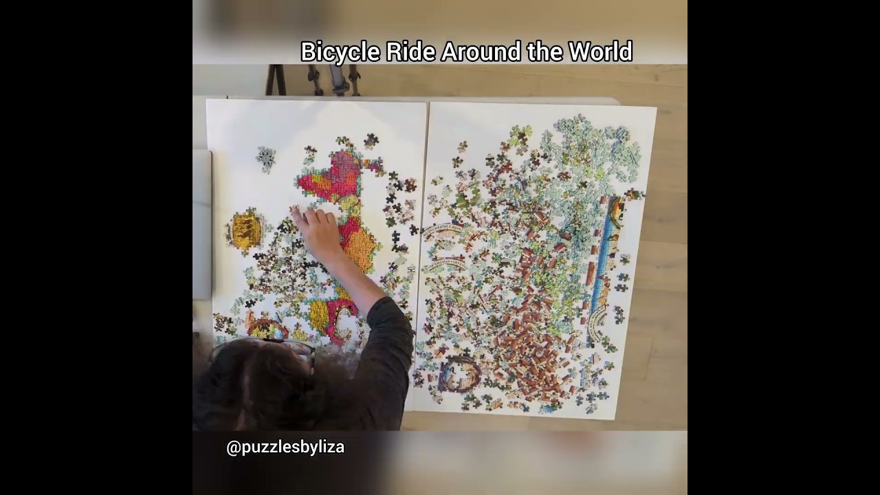 No. 169955  | Bicycle Ride Around the World  | MGL |  2022 #ravensburger