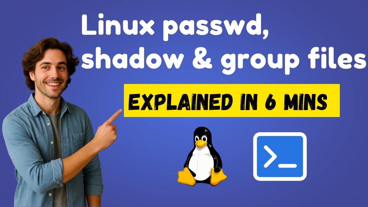 9. Linux для начинающих | объяснение файлов паролей, теней и групп | Файлы управления доступом в ...