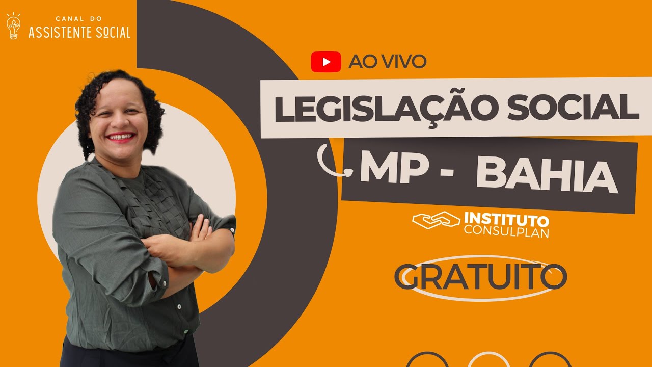 Legisla&ccedil;&atilde;o Social - Concurso MP Bahia - Consulplan