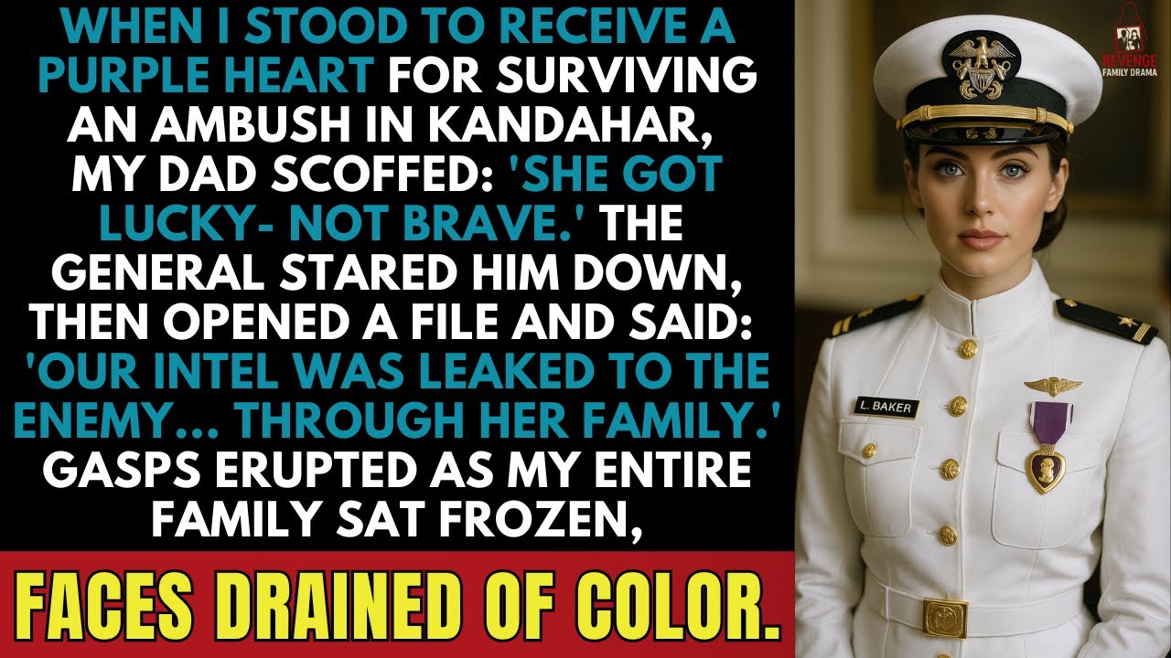На церемонии вручения премии «Пурпурное сердце» моя семья высмеивала меня, пока не всплыла шокиру...