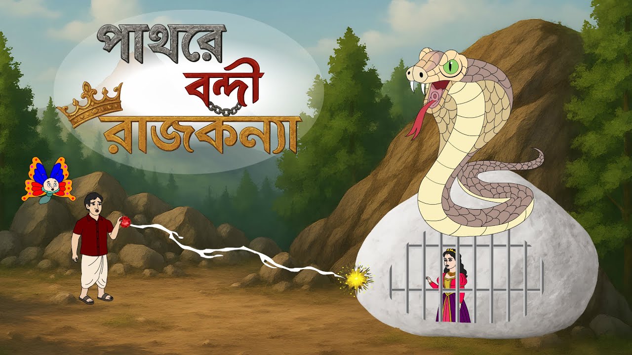 পাথরে বন্দি রাজকন্যা  | Pathore Bondi Rajkanya |  রূপকথার বাংলা গল্প | গল্প যোজন