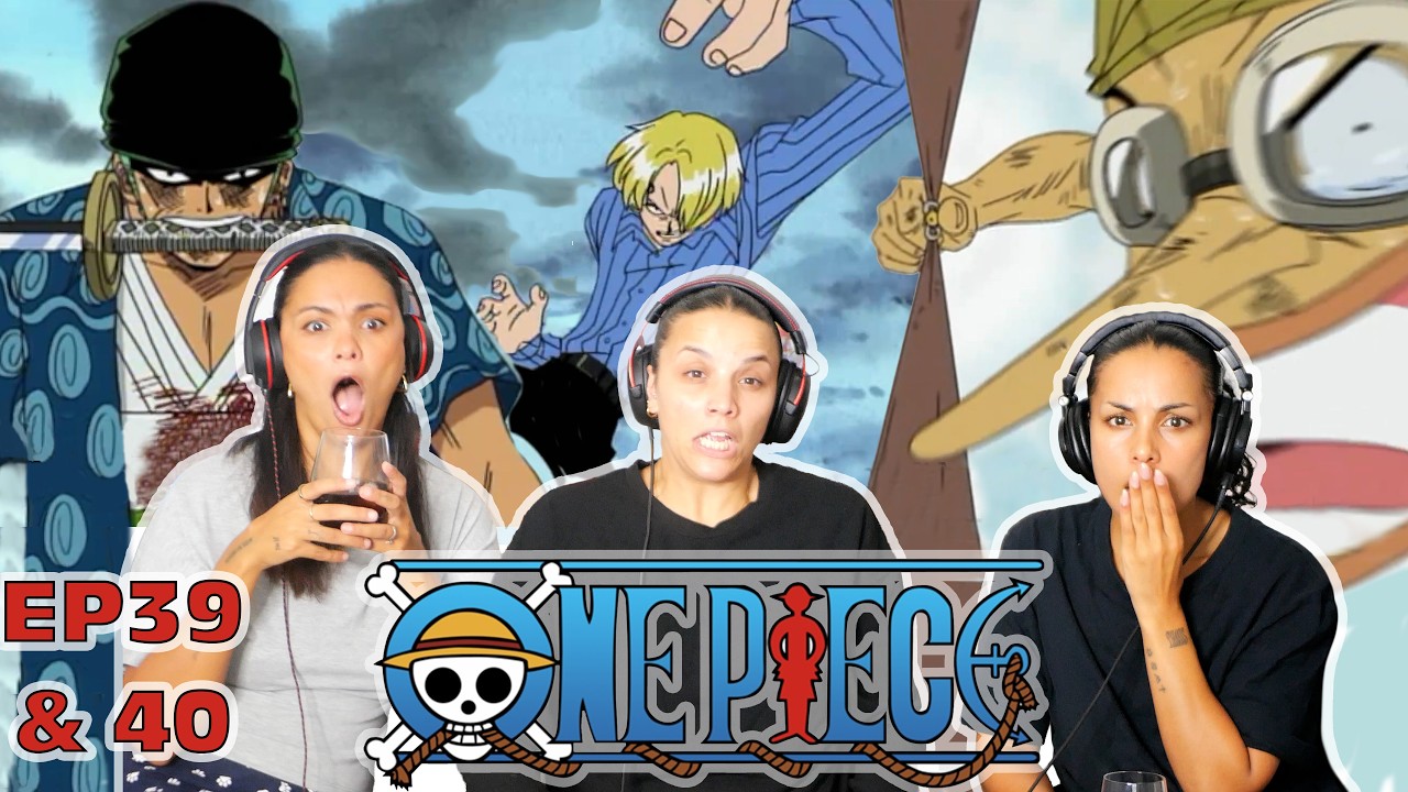 The Straw Hat Crew Fights Back at Arlong Park! | Aussie Sisters React to One Piece 39–40