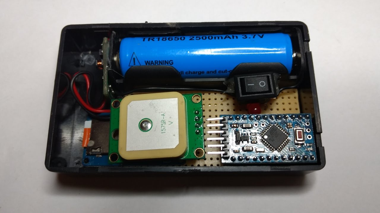 Arduino GPS logger