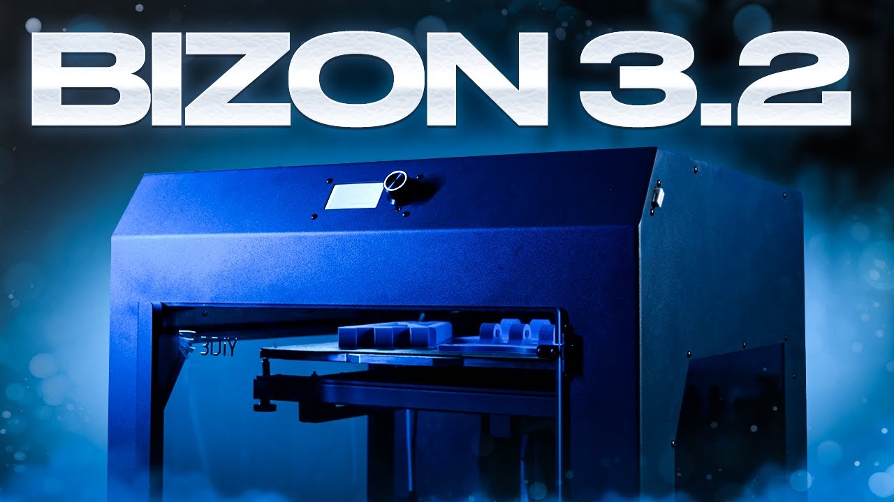 Как изменился Bizon 3 с момента выхода? Мини-обзор 3D-принтера Bizon 3.2