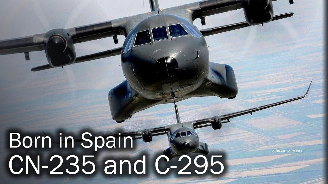 CN-235 и C-295 — испанские транспорты