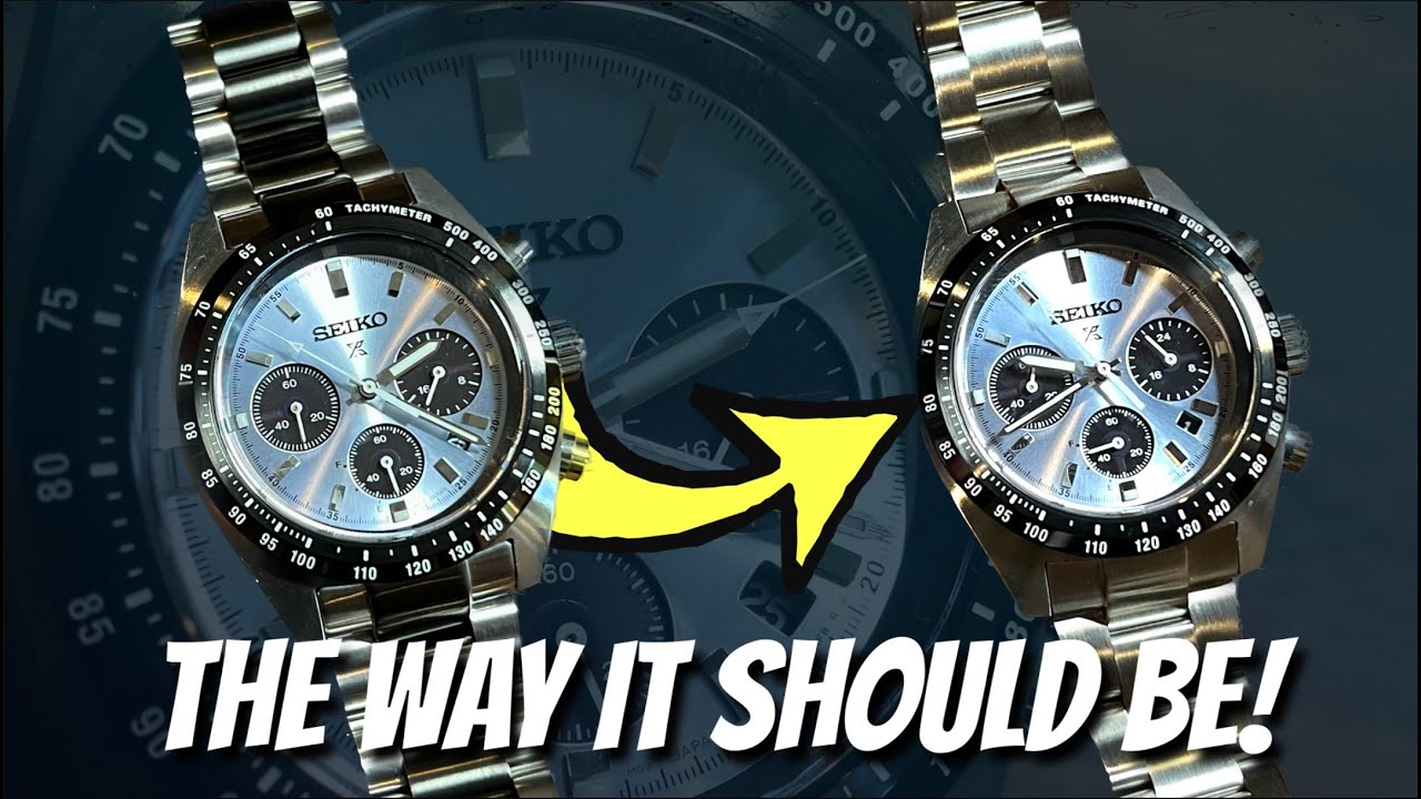 Limited SEIKO Speedtimer with a Strapcode Bracelet Review | This is the way!