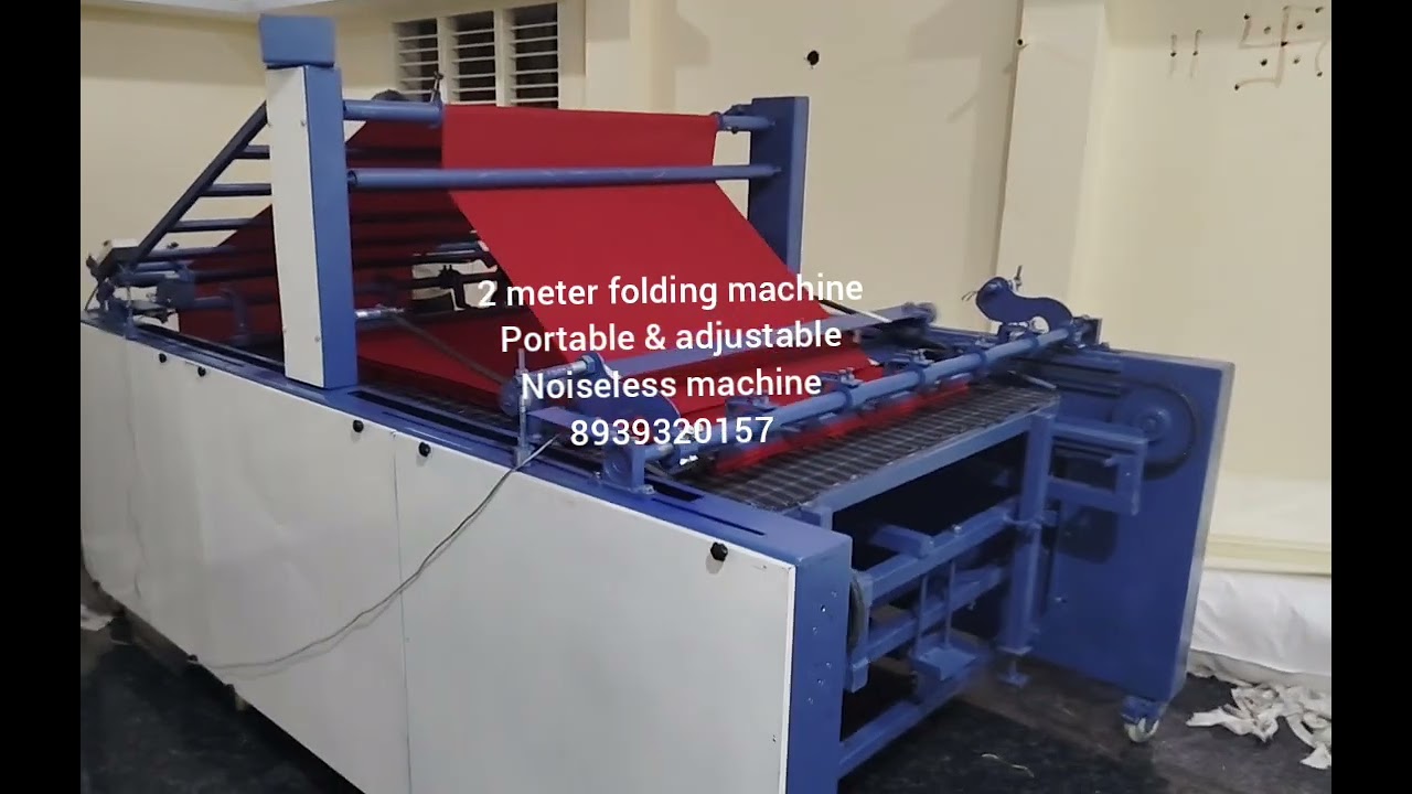#saree folder#fabric folder#cloth folder#meter folding machine#adjustable folder