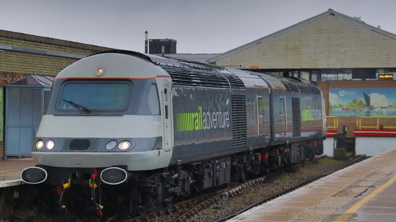 Rail Adventure HSTs 43480 & 43468 in Norfolk!!! with 11 GWR mk3s | 12/09/23