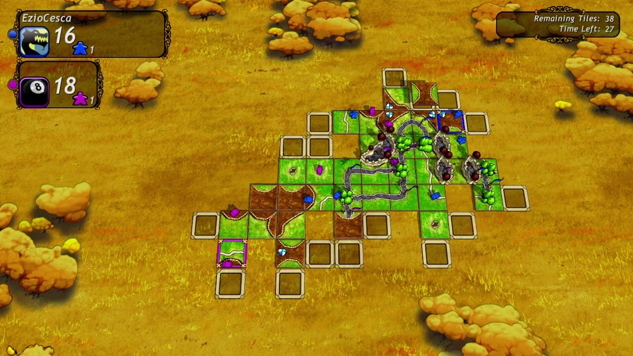 Carcassonne - Winning v Ezio cesca 2023 #carcassonne