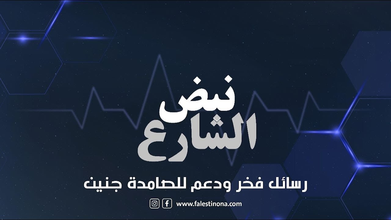 برنامج نبض الشارع أهالي مخيم الرشيدية جنوب لبنان يبعثون رسائل فخر ودعم للصامدة جنين