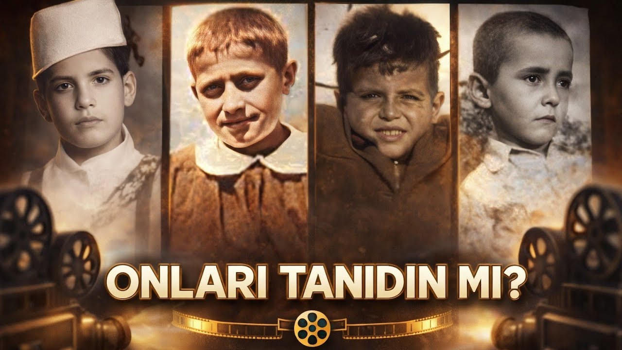 Türk Sineması'nın Efsane 4 Aktörü! (Çocukluk ve Gençlik)