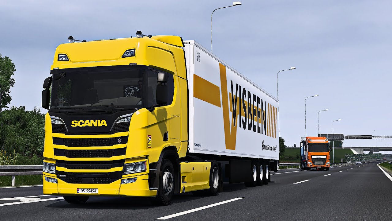 ETS2 1.46 - ProMods 2.63 - SCANIA R500 NG - Trip: Płock - Bansk&aacute; Bystrica