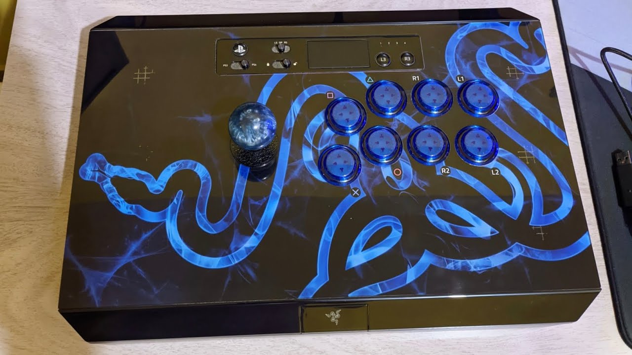 O melhor controle Arcade peças Qanba Gravity, best fightstick.