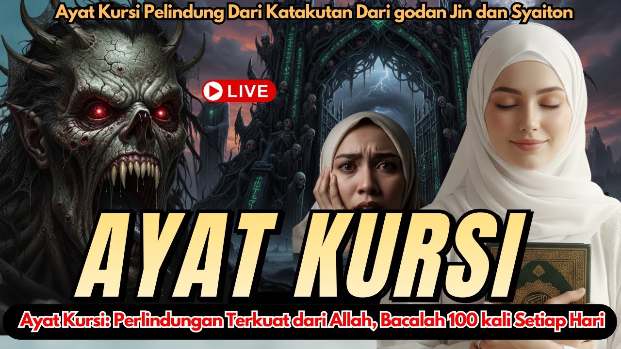 Ayat Kursi:Perlindungan Terkuat dari Allah, pelindung dari para malaikat terhindar dari gangguan jin