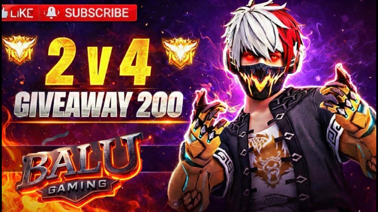 lTEAM_BG VS RANDOMS GIVEAWAY#freefire #freefireindia #freefiregiveaway #Balugamingyt