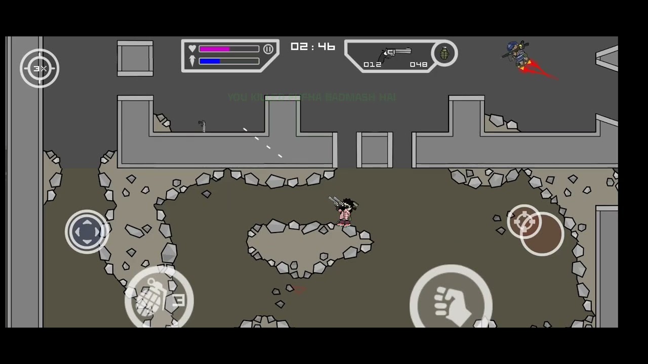 mini militia gaming video/ no escape king #minimilitia /subscribe new channel/ NEWBIEYOUTUBER GAMING