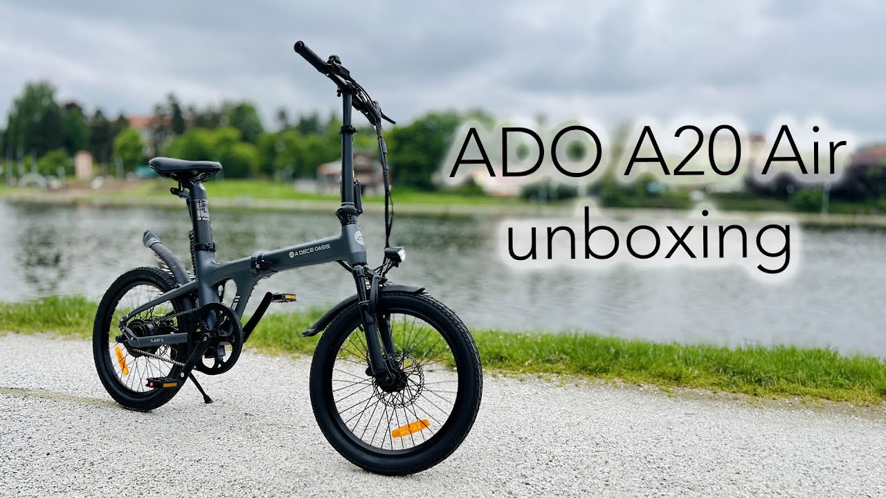 ADO A20 Air - Samsung, torque senzor, řemen...wow 😲. Unboxing