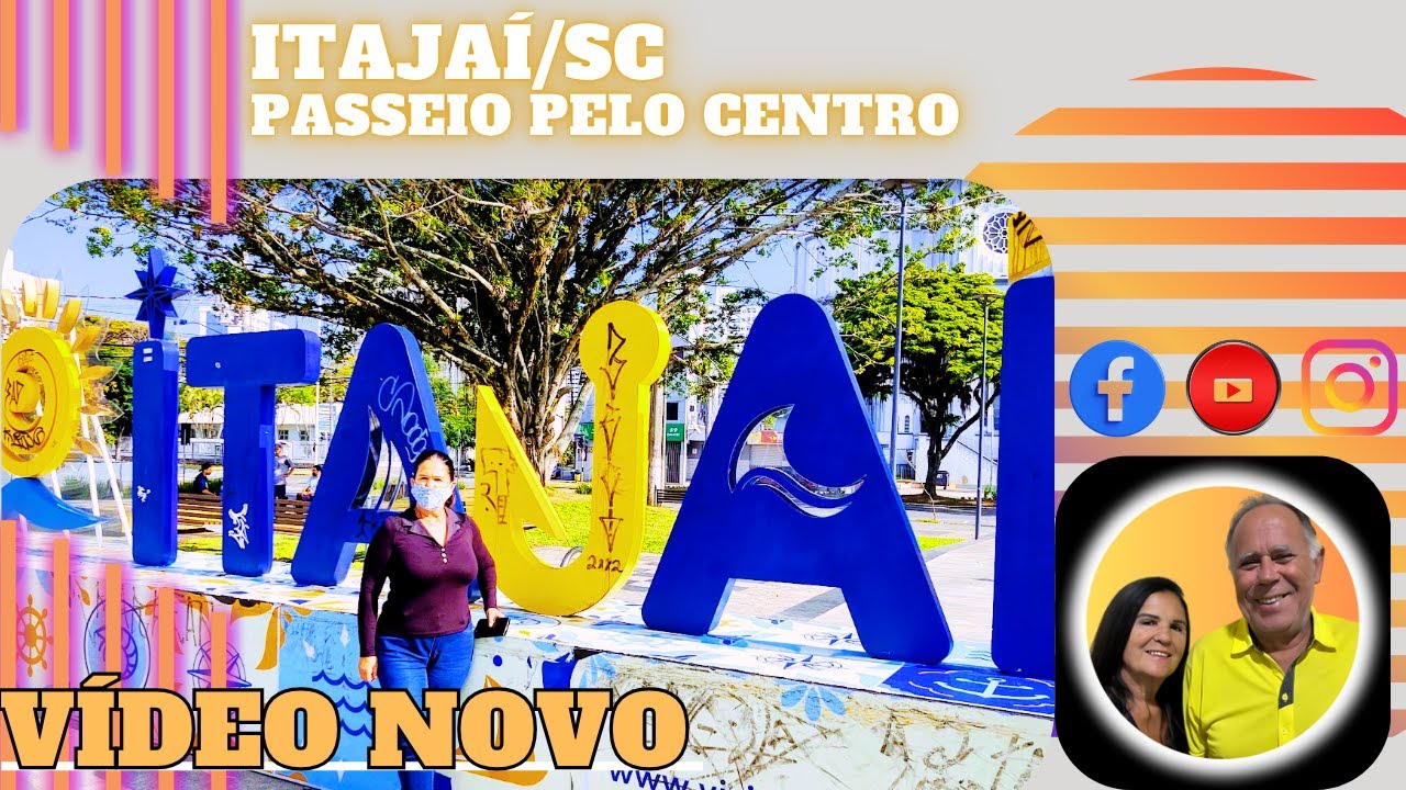 Itajaí/SC - Um Belo passeio pelo centro.