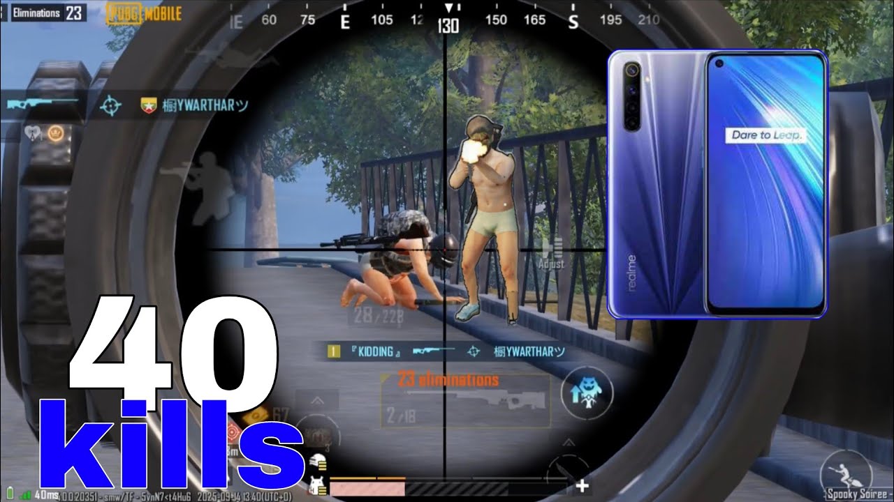 Wow🤯 my new season record realme 6 PUBG test 2025