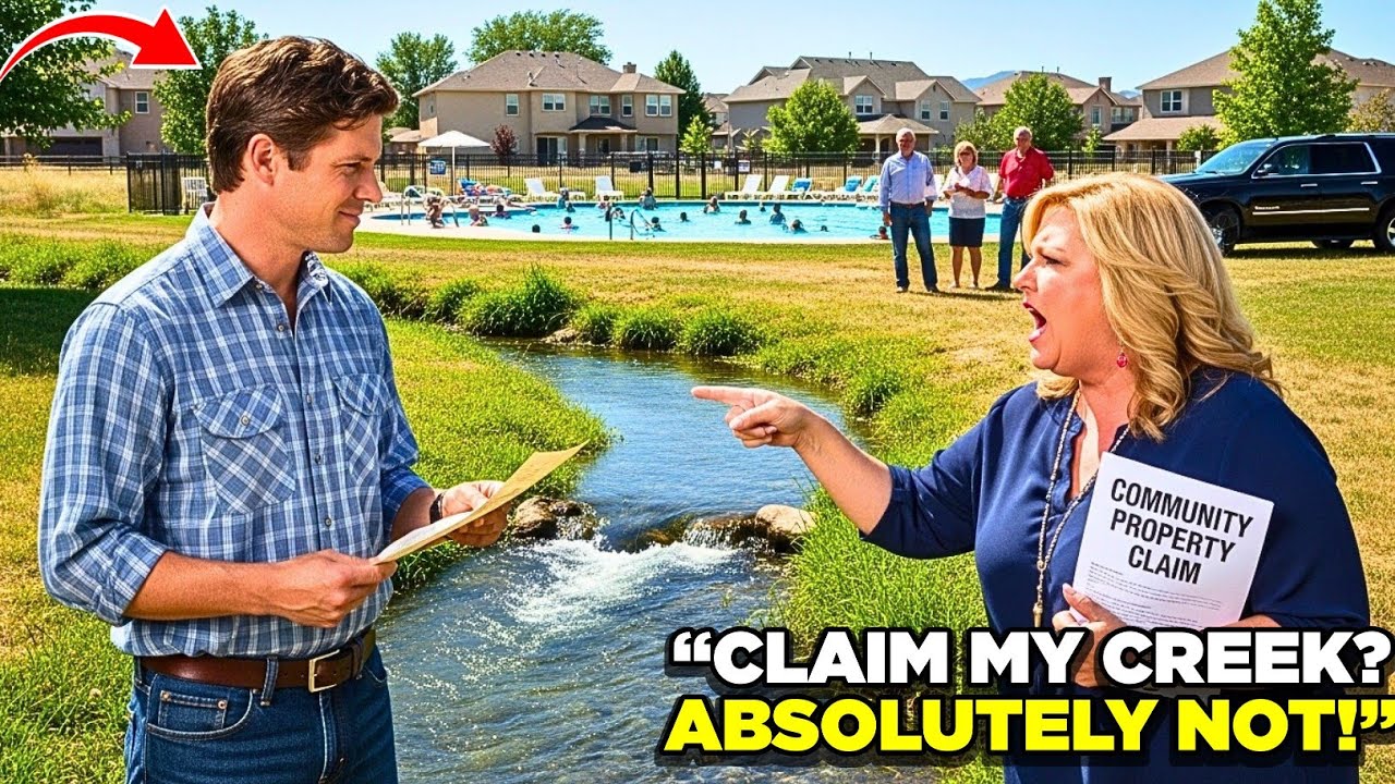 HOA Tried to Claim My Spring Fed Creek One Hidden Document Shut Down Their Community Pool Forever