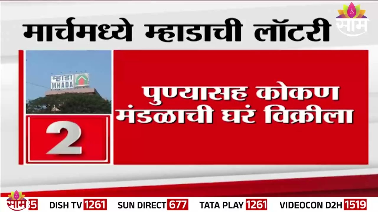 मुंबईत हक्काचं घराचं स्वप्न होणार पूर्ण | Mhada Lottery 2026