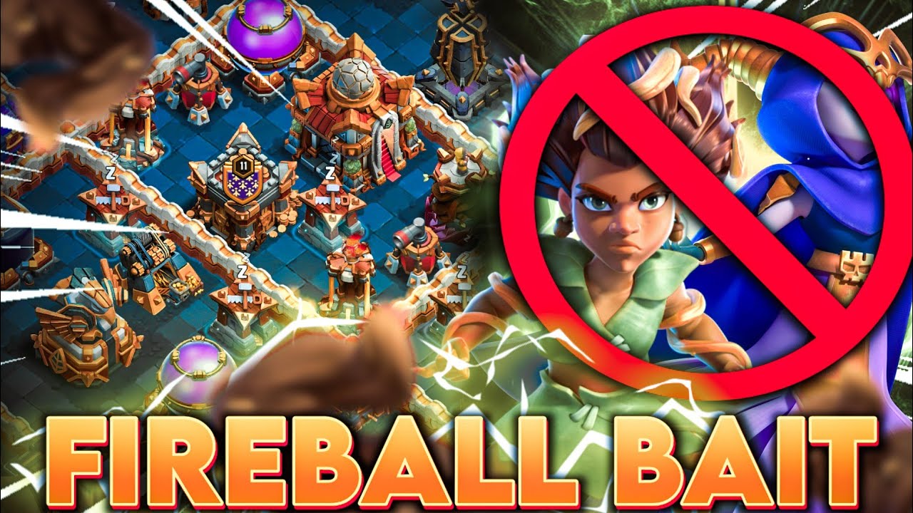FIREBALL BAITED - Top 15 Th16 Anti Fireball Legend Base | Th16 Anti SuperWitch & Th16 Anti Rootrider