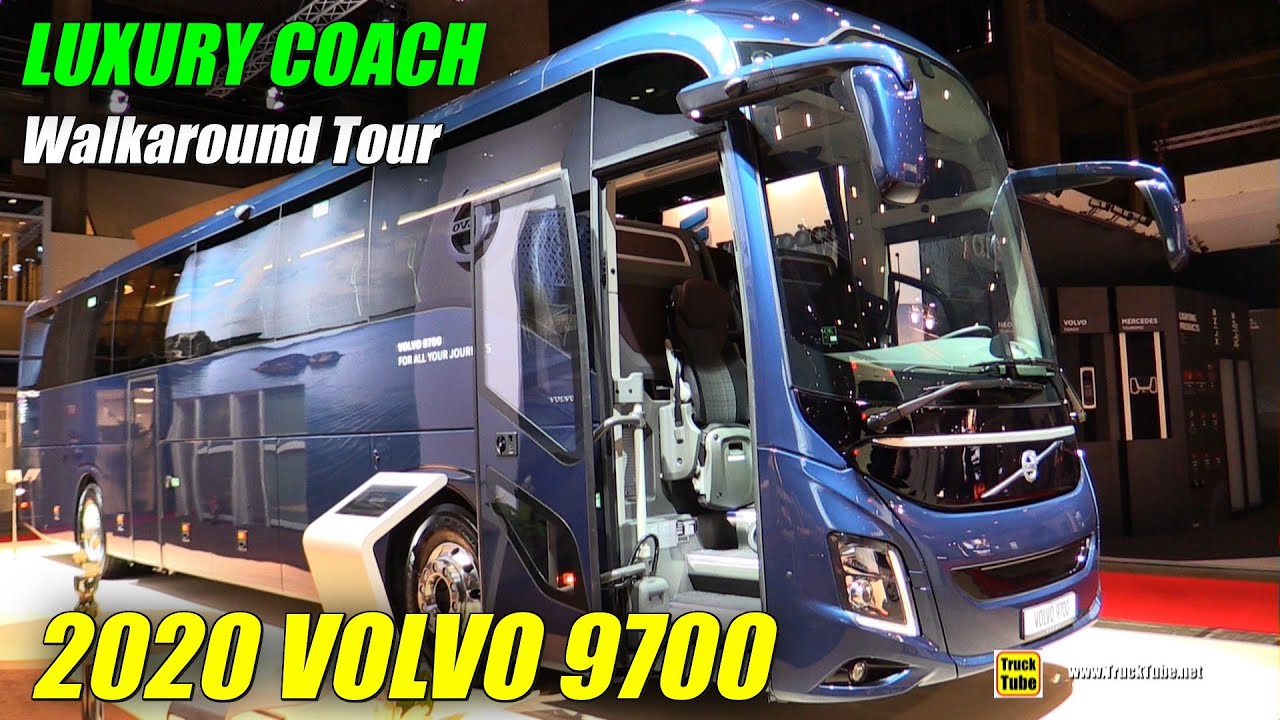 2020 Volvo 9700 Luxury Coach Walkaround - Exterior Interior Tour