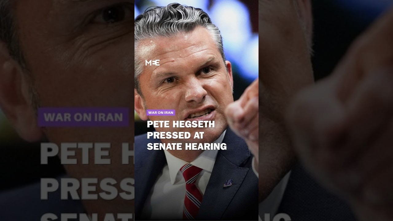 Pete Hegseth refuses to answer in Senate hearing on Iran war 'victory'