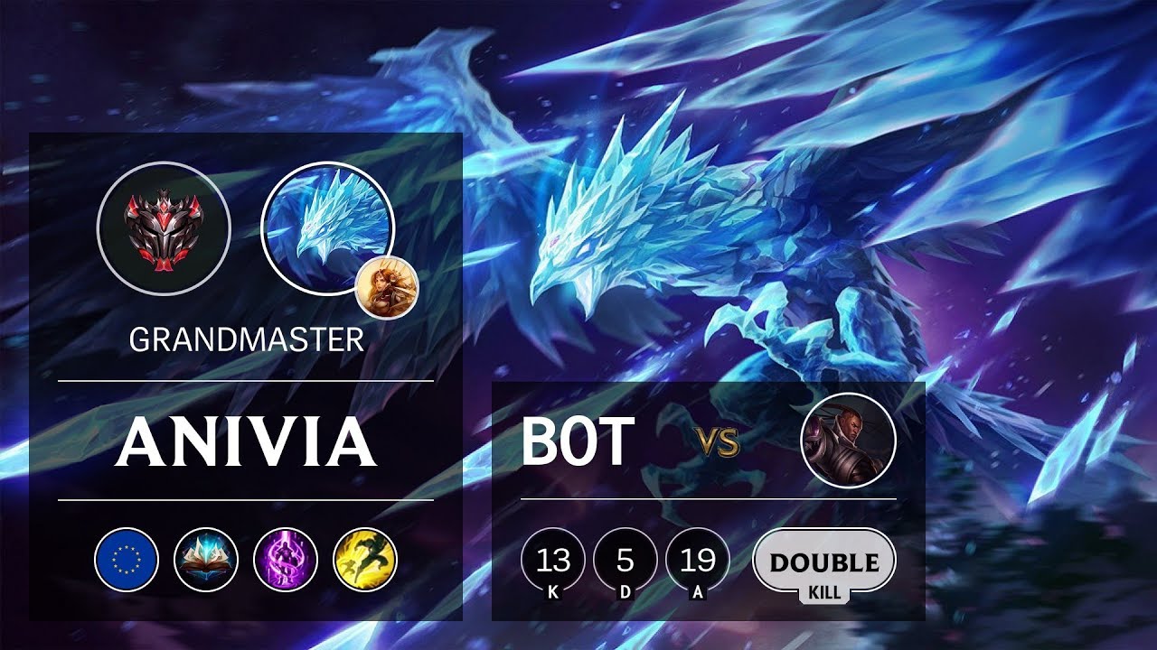 Anivia Bot vs Lucian - EUW Grandmaster Patch 10.2