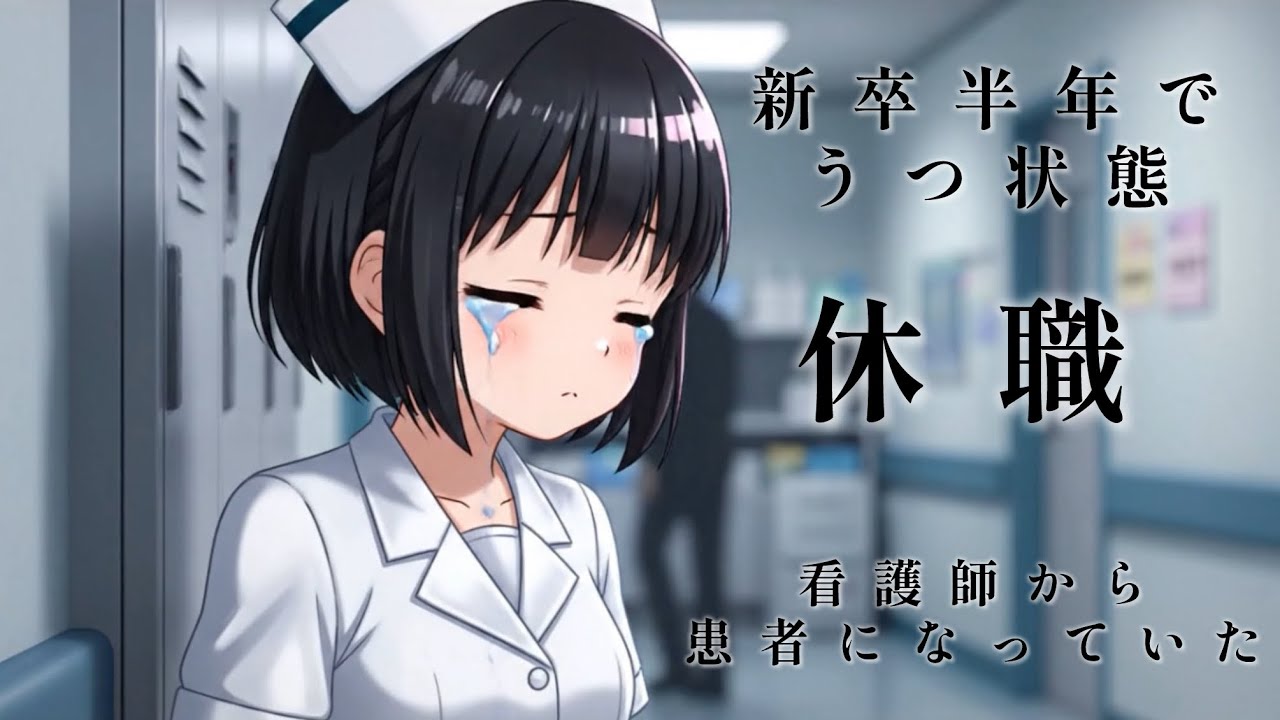 【アニメ】新卒看護師が半年で休職するまでのリアル【精神疾患 │ うつ状態】