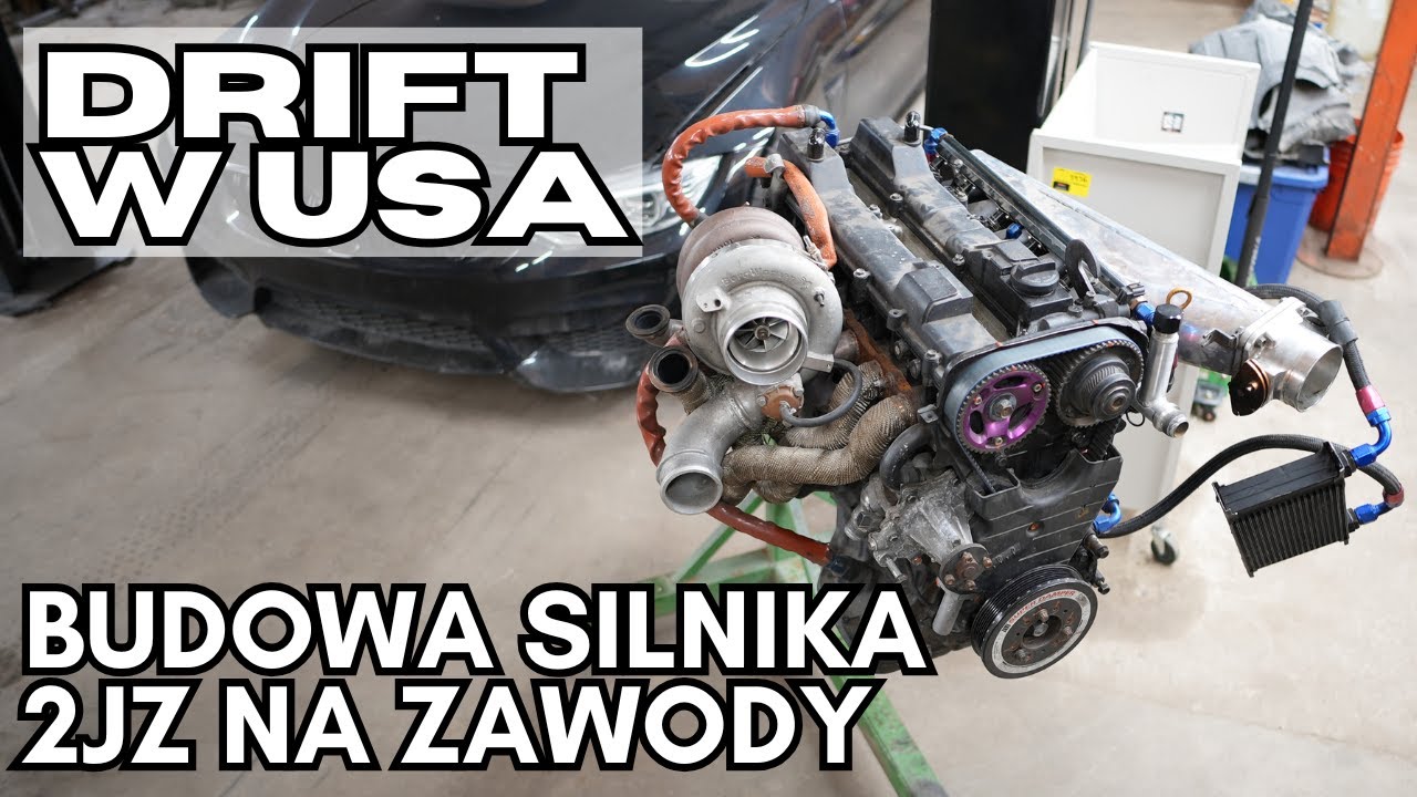 Drift w USA: Budujemy 2JZ na zawody w USA