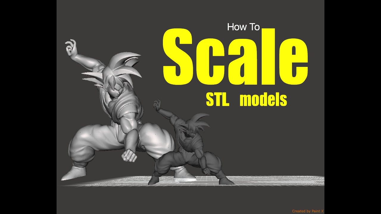 How To Scale STL Files For 3D Printing.