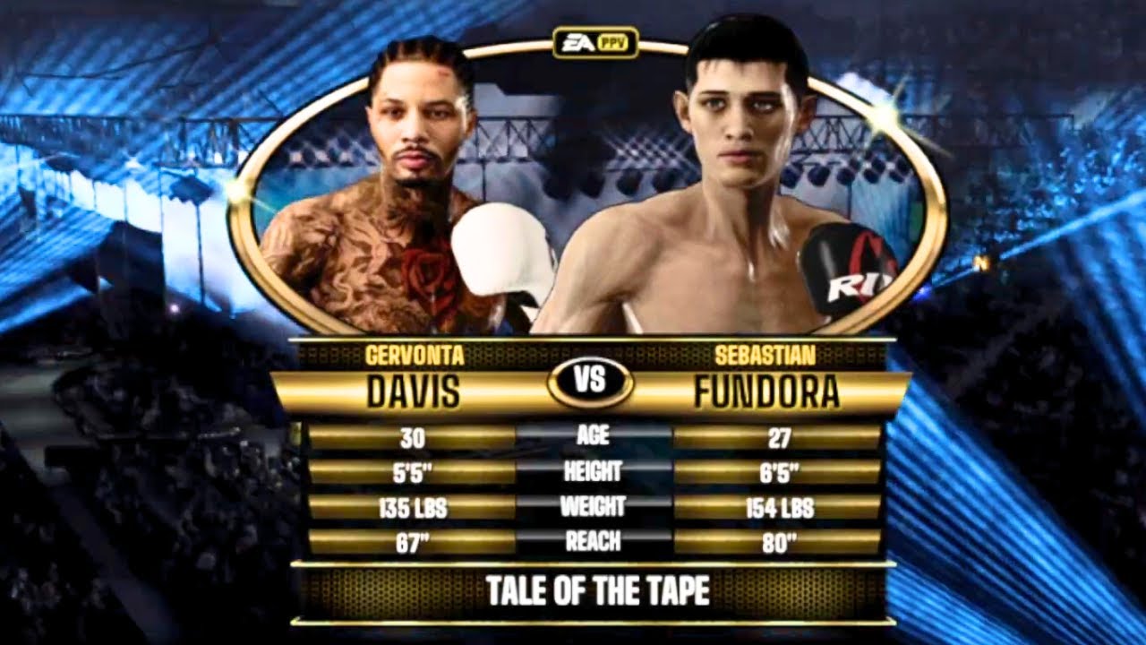 Gervonta Davis vs Sebastian Fundora FULL FIGHT | Fight Night Forever AI Simulation Gameplay