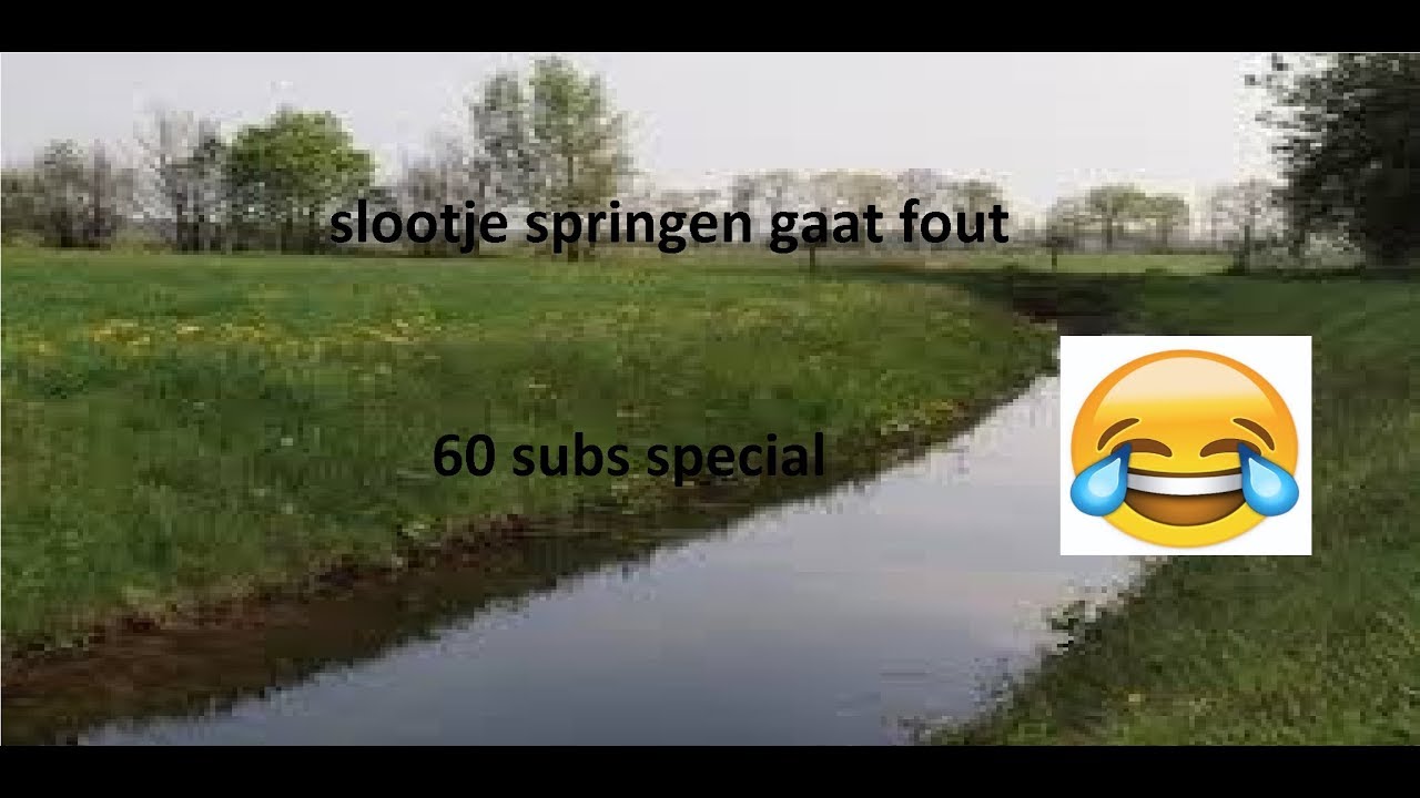 60 abbonees special slootje springen[gaat fout]