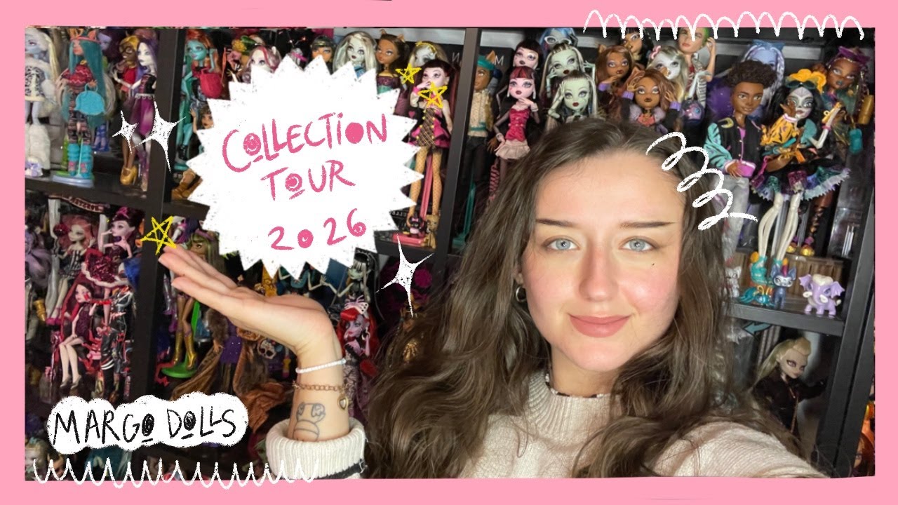 Collection tour Monster high dolls 2026 ! (enfin) 🎀