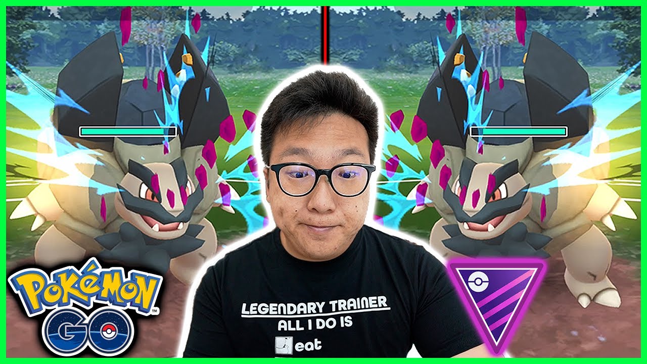 Level 50 Alolan Golem in Go Battle Master League in Pokemon GO