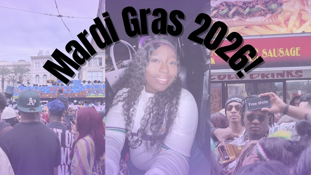 Mardi Gras 2026 Turned UP 🎭 | Block Party + Parade Highlights