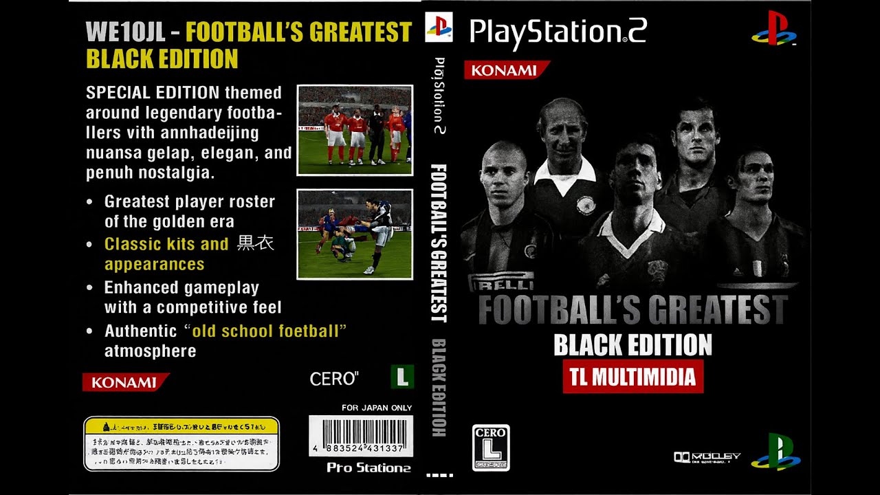 Winning Eleven Classic &ndash; Football&rsquo;s Greatest Black Edition