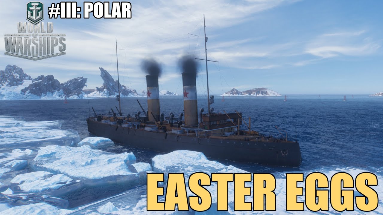 World of Warships Easter Eggs Ep.3 - Polar
