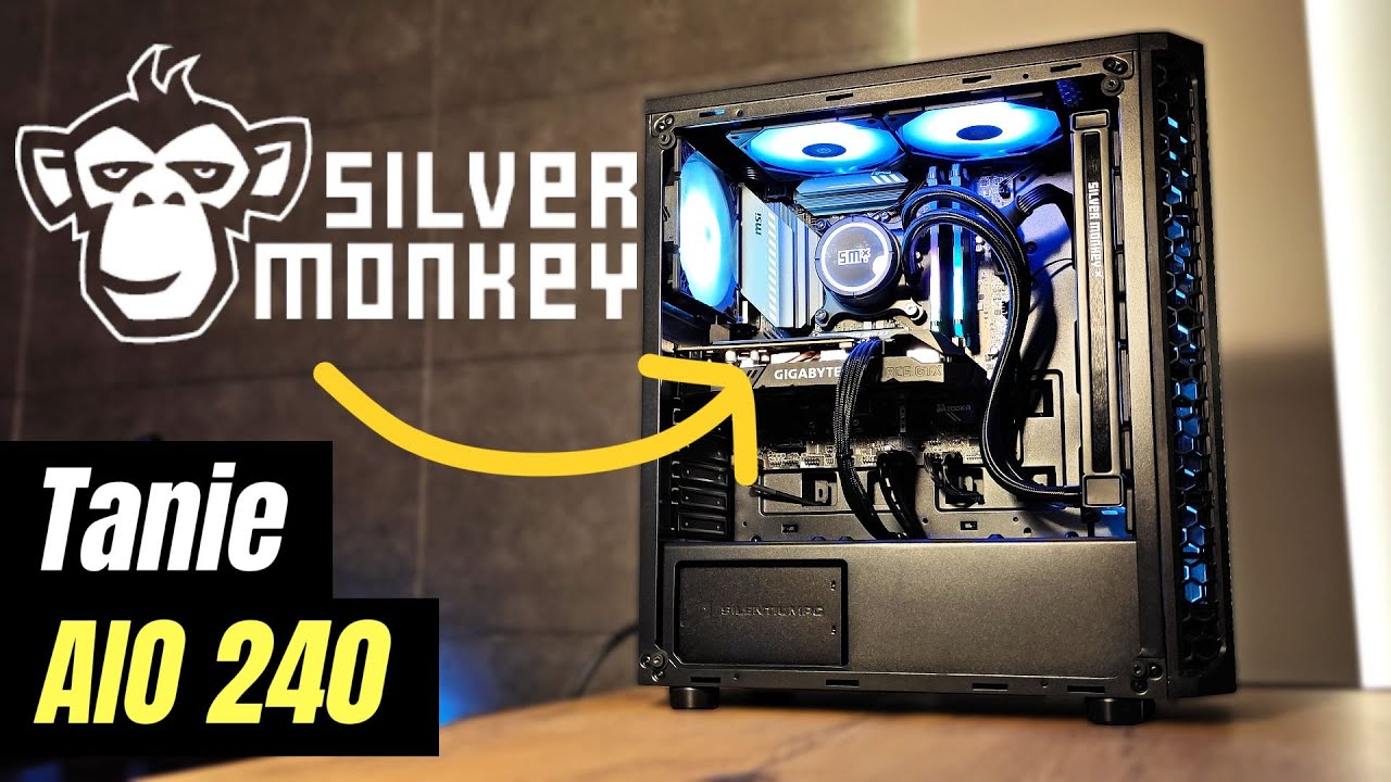 Silver Monkey X SNOWY 240 - Dziś montuję niedrogie chłodzenie aio