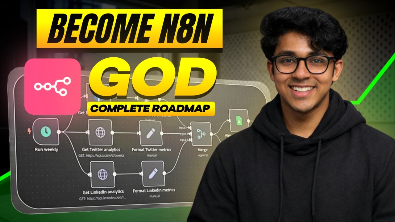 How to Master n8n in 2026 | Complete Roadmap (Zero to Pro)